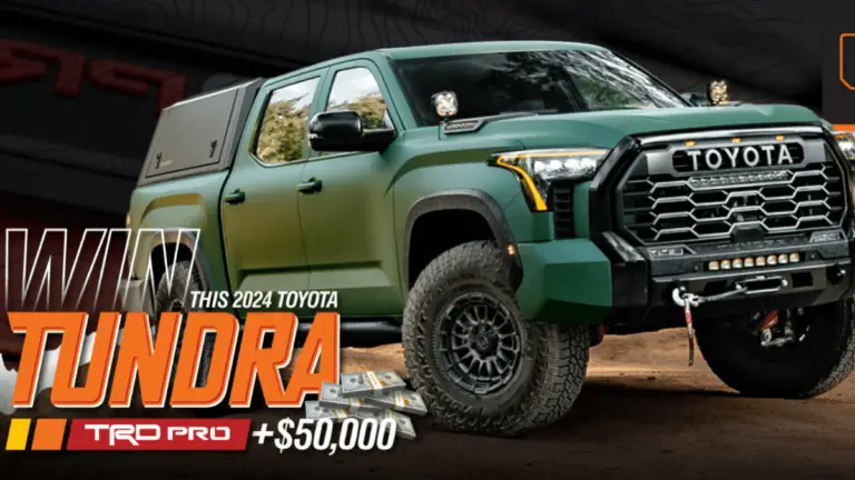 Win 2024 Toyota Tundra TRD Pro Hybrid Camping Package