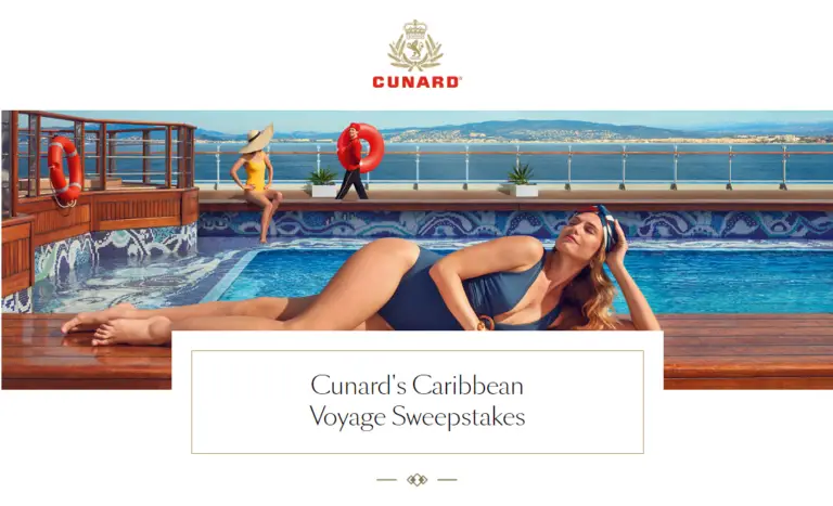 Win a 9-Night Caribbean Voyage for Two from Cunard