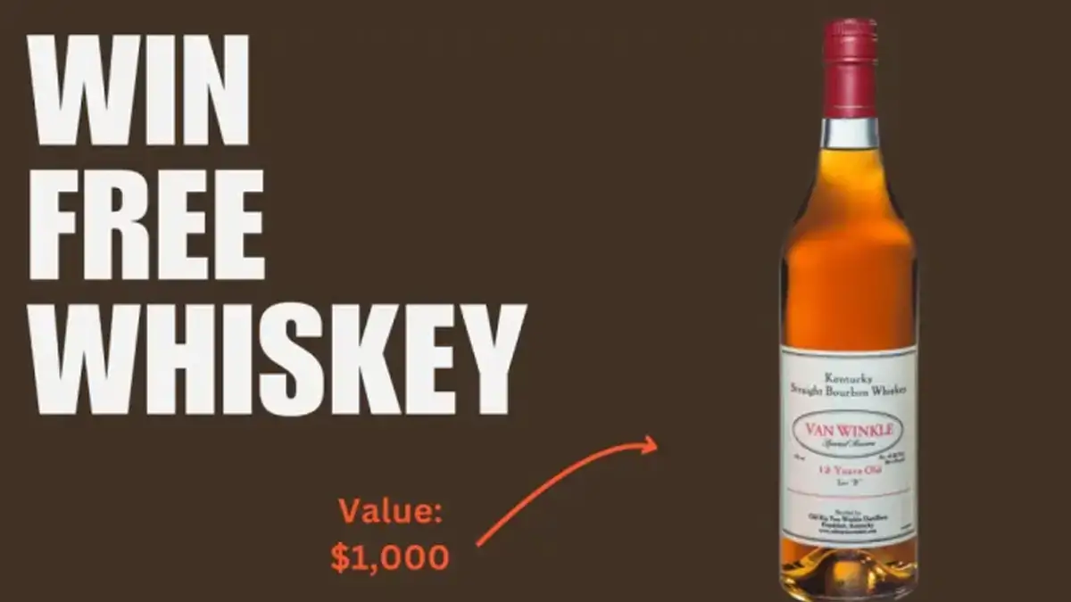 Win a $1K Bottle of 12-Year-Old Pappy Van Winkle Bourbon