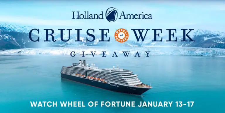 Win a Holland America Cruise from Wheel of Fortune