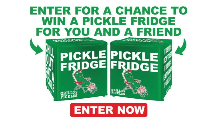 Win a Grillo’s Pickles Prize Package for You and a Friend