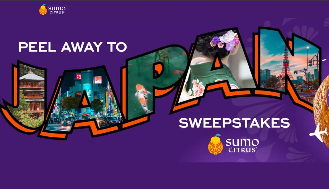 Win a Trip to Japan from Sumo Citrus