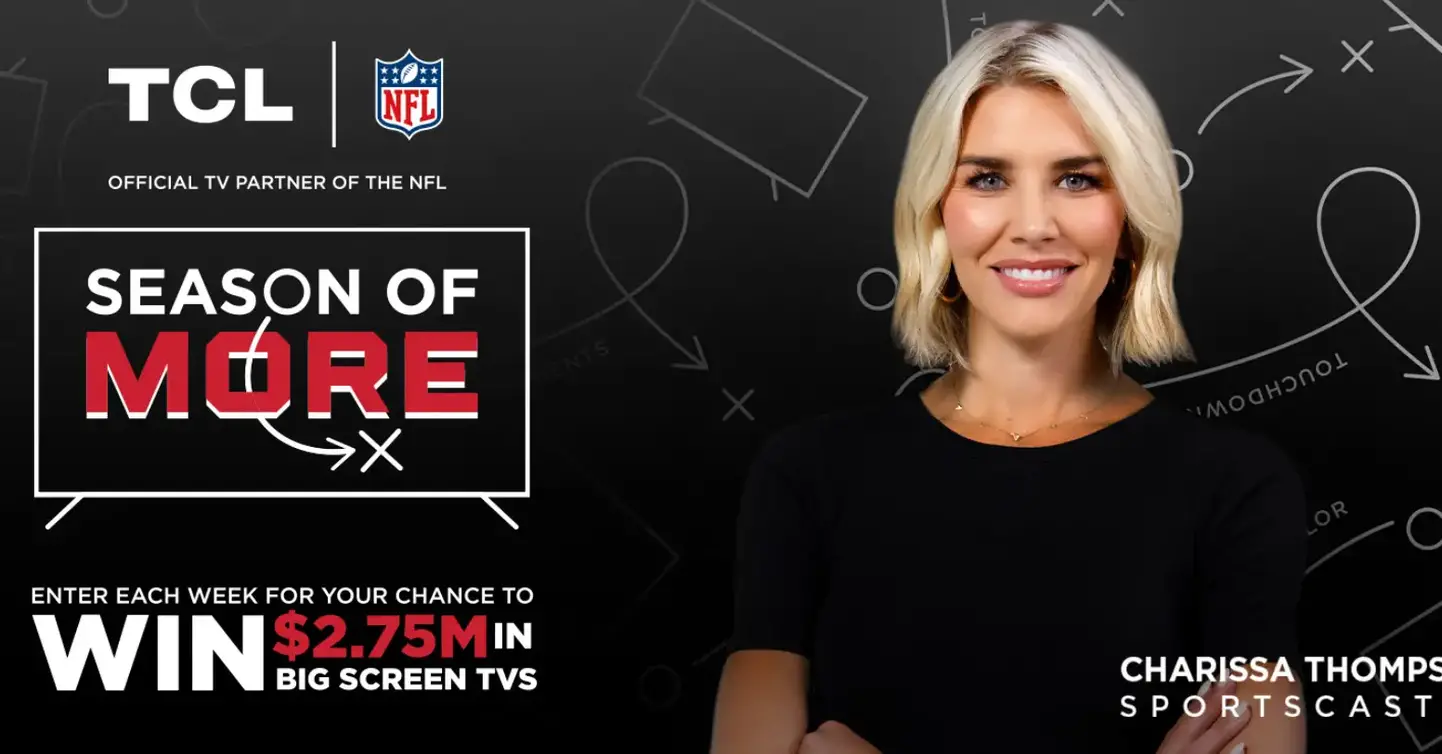 Win a Premium TCL TV in the Season of More Sweepstakes