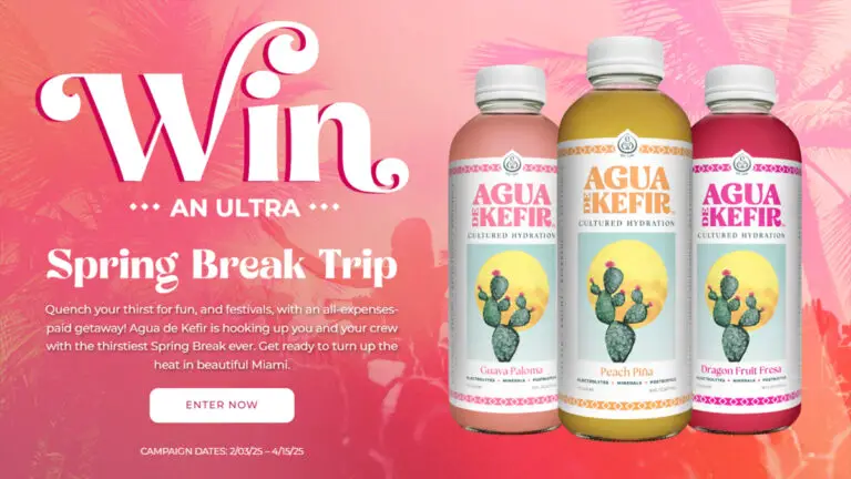 Win an ADK Spring Break Experience from GT’s Living Foods