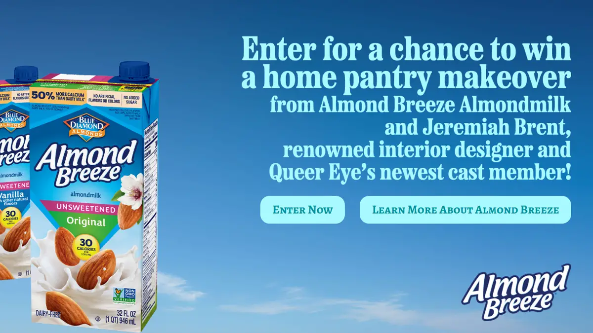 Win a Pantry Makeover from Almond Breeze