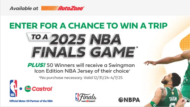 Win a Trip to the NBA Finals from AutoZone