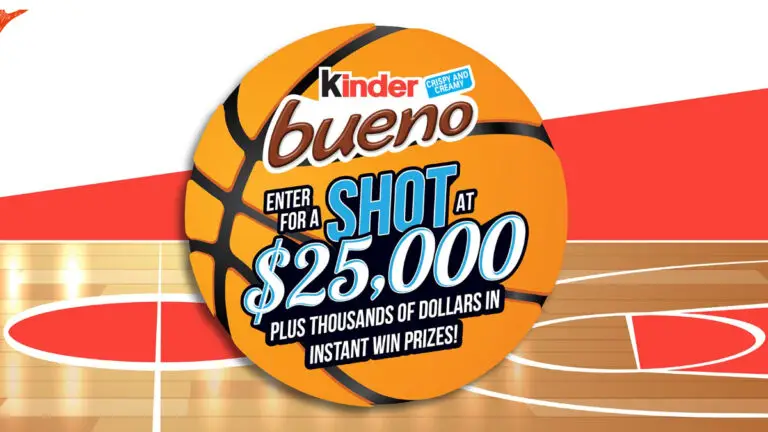 Win $25,000 or Instant Prizes from Kinder Bueno