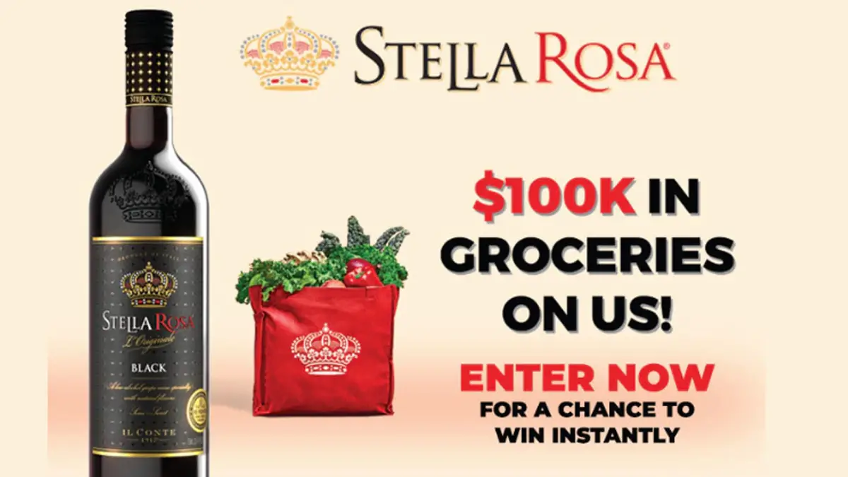 Win Grocery Gift Cards from Stella Rosa