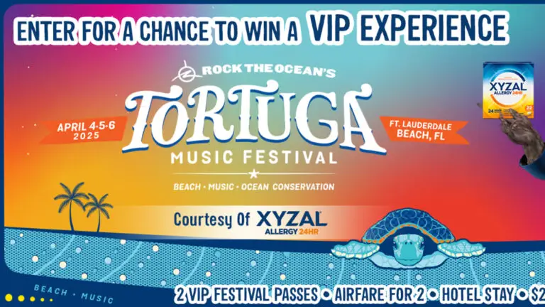 Win a VIP Festival Experience in the XYZAL Florida 2025 Festival VIP Sweepstakes