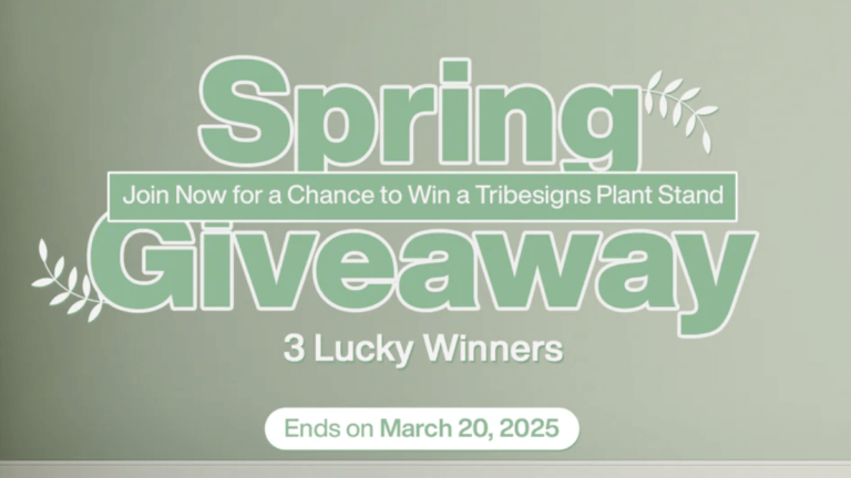 Win a $200 Plant Stand from Tribesigns