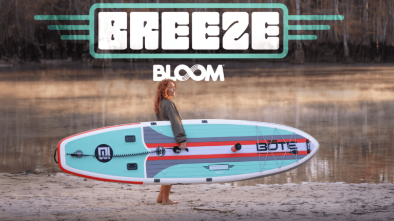 Win a Breeze Aero Bloom Inflatable Paddle Board from BOTE