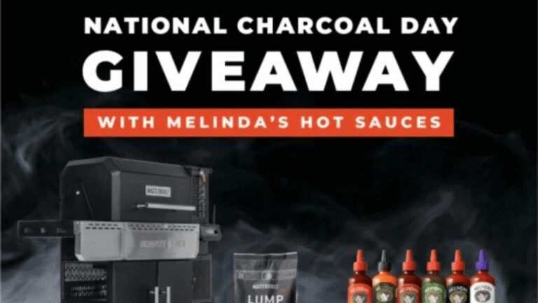 "Enter to Win Big with Masterbuilt's National Charcoal Day Giveaway!"