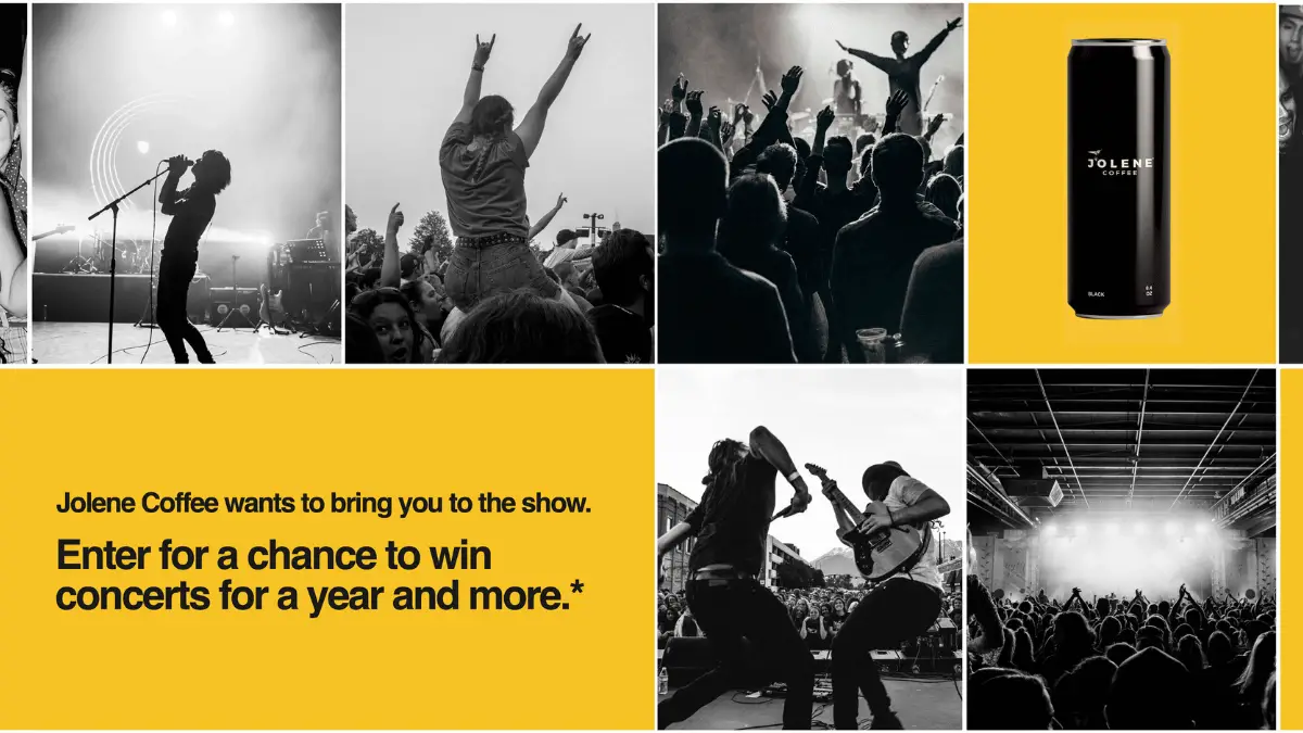 Win Big with Jolene Coffee and Live Nation!