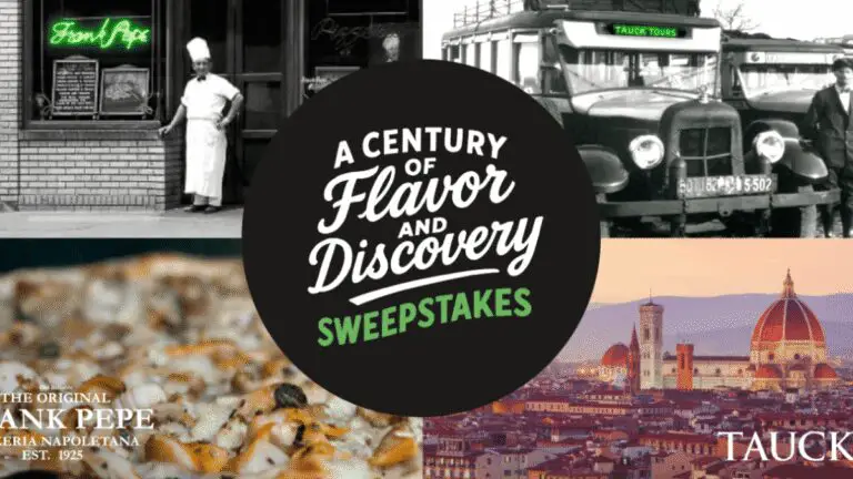 Win Big with Frank Pepe's & Tauck Sweepstakes!