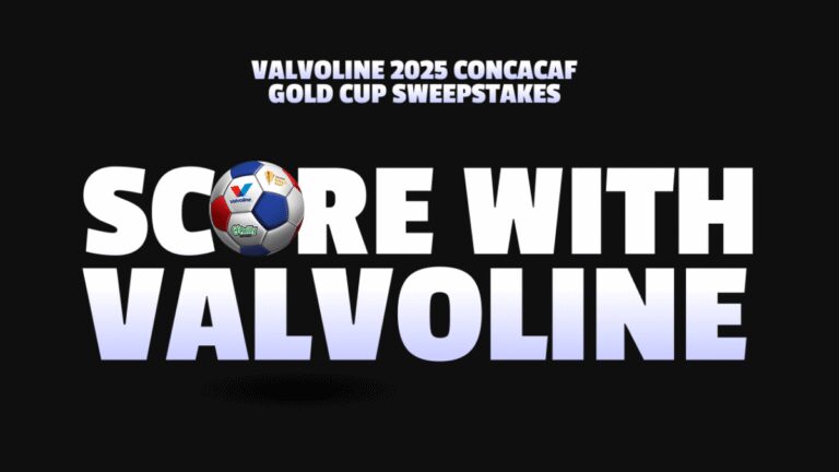 Valvoline CONCACAF Gold Cup Sweepstakes: Win Exciting Prizes!