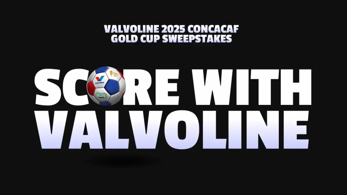 Valvoline CONCACAF Gold Cup Sweepstakes: Win Exciting Prizes!