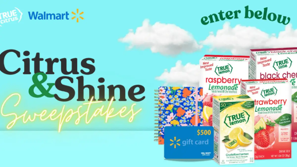 Win Exciting Prizes in the True Citrus Sweepstakes!