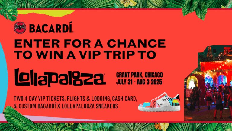 Win a VIP Experience at Lollapalooza 2025!