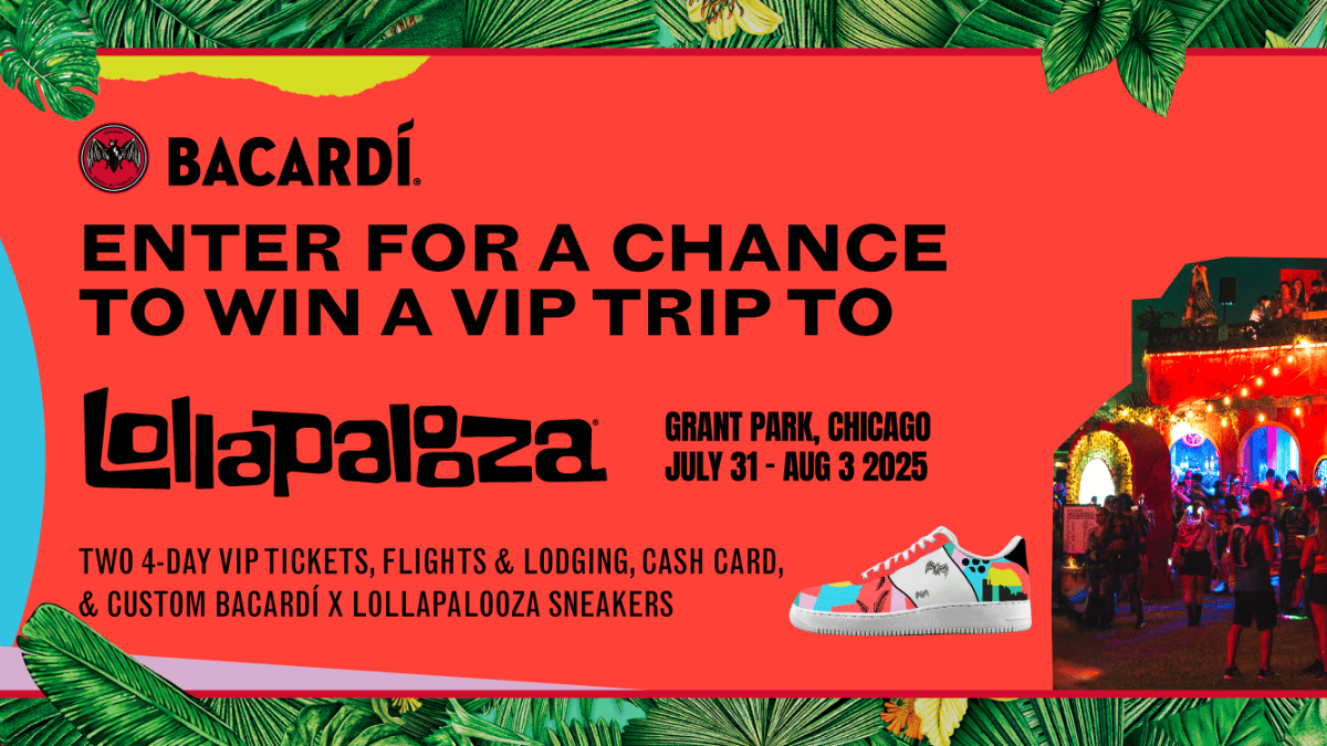 Win a VIP Experience at Lollapalooza 2025!