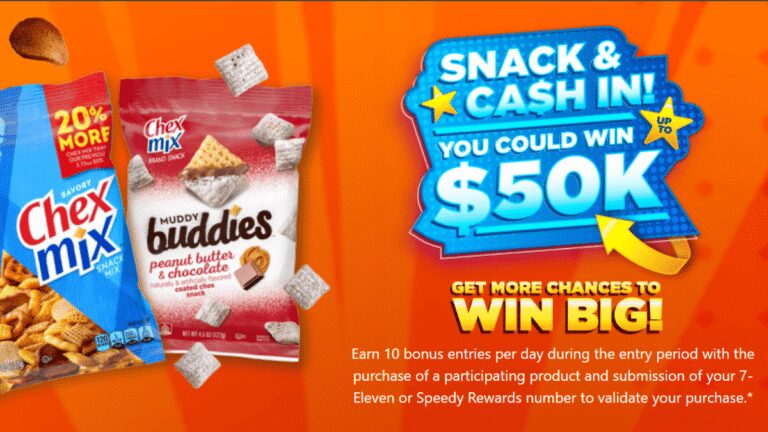 Chex Mix Summer Sweepstakes: Win Big!