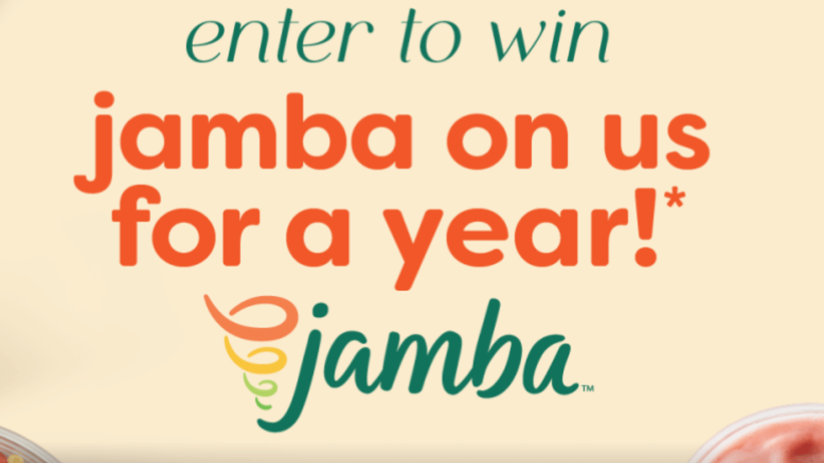 Win a Year of Free Jamba!