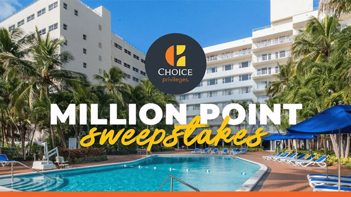 "Choice Hotels Million Points Sweepstakes: Enter to Win Big!"