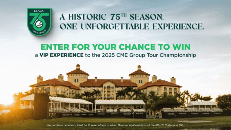 LPGA 75th Anniversary Sweepstakes: Win a Golf Trip!