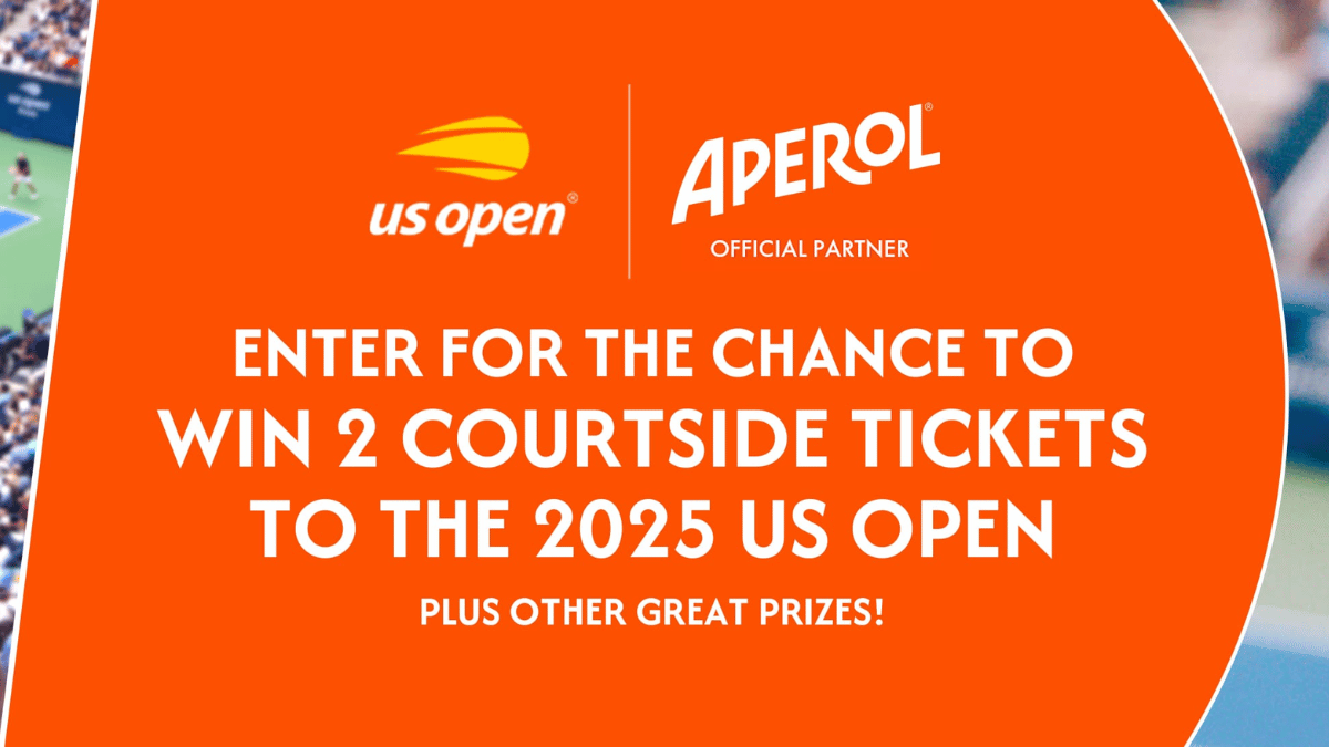 Win Big with Aperol's US Open Sweepstakes