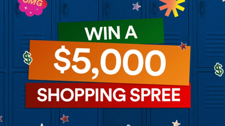 "Enter to Win $5,000 in Simon's Back To School Sweepstakes!"