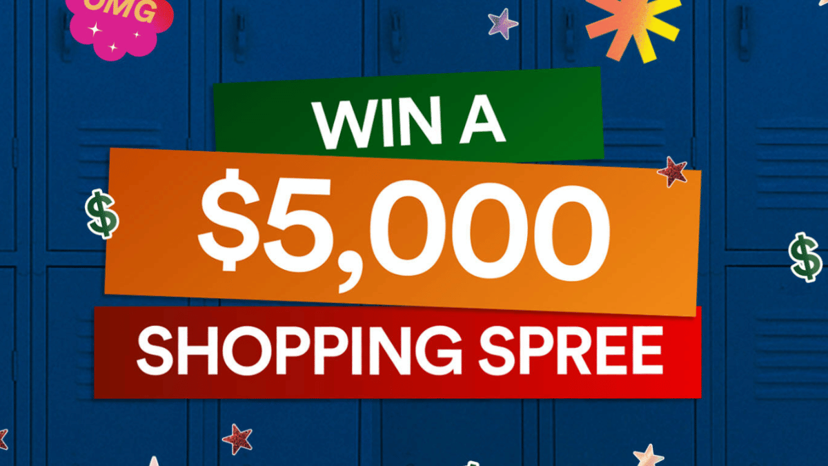 "Enter to Win $5,000 in Simon's Back To School Sweepstakes!"