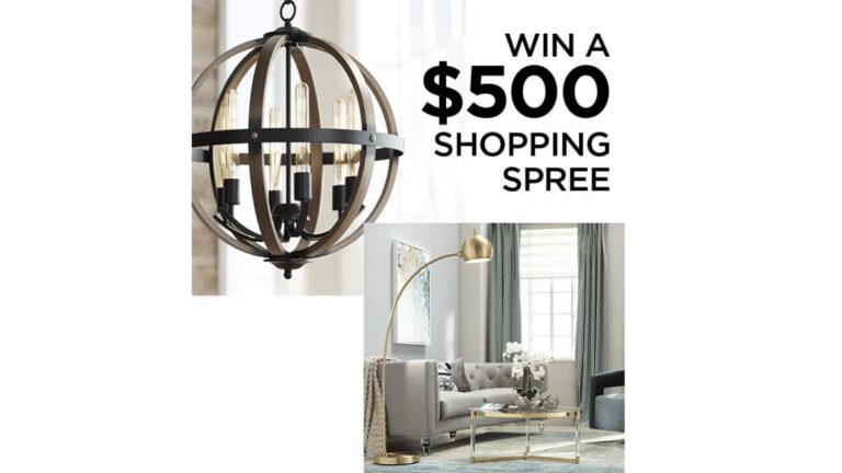 Lamps Plus $500 Sweepstakes