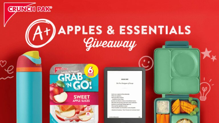 "Crunch Pak A+ Apples Giveaway: Win Exciting Prizes!"