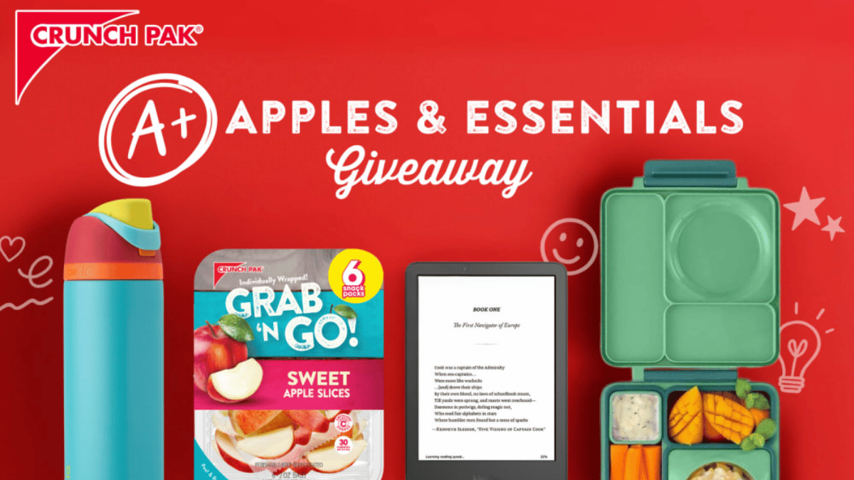 "Crunch Pak A+ Apples Giveaway: Win Exciting Prizes!"