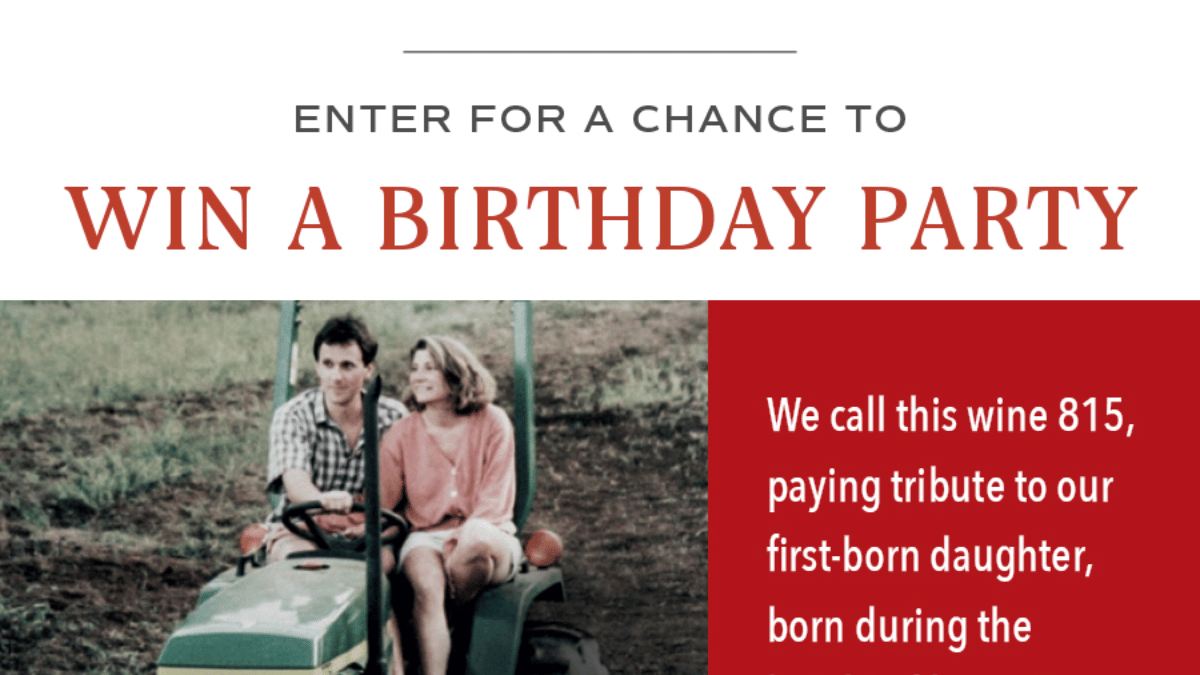 Win a $500 Visa Gift Card with Joel Gott Wines!