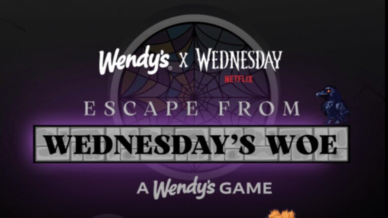 Win Prizes with Wendy's Escape from Wednesday's Woe!