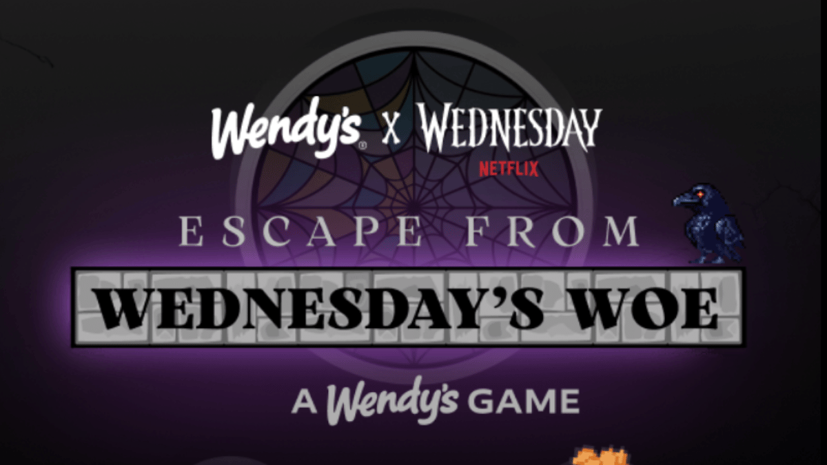 Win Prizes with Wendy's Escape from Wednesday's Woe!