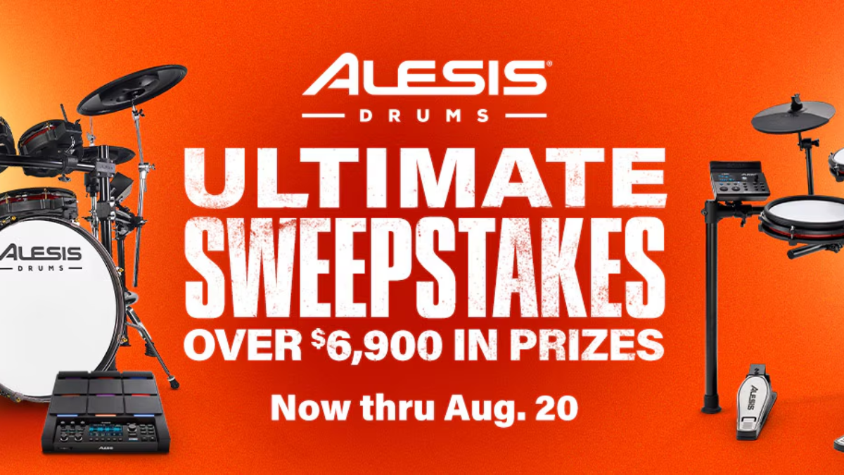 Win Exciting Prizes with Guitar Center's Alesis Drum Sweepstakes!