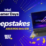 Intel Gamer Days 2025 Built to Win Sweepstakes