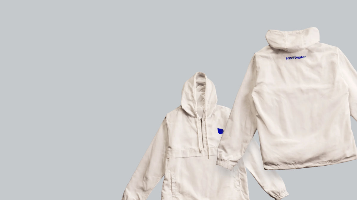 Win a Smartwater® Rain Pullover!
