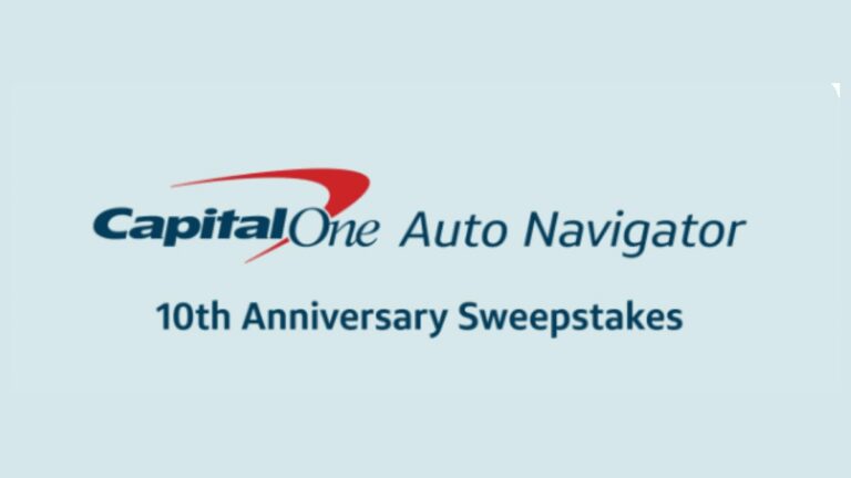 Capital One Auto Navigator Sweepstakes: Win Big!