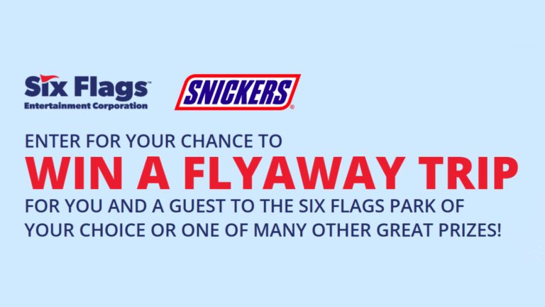 Win a Dream Trip with Six Flags Flyaway Sweepstakes!
