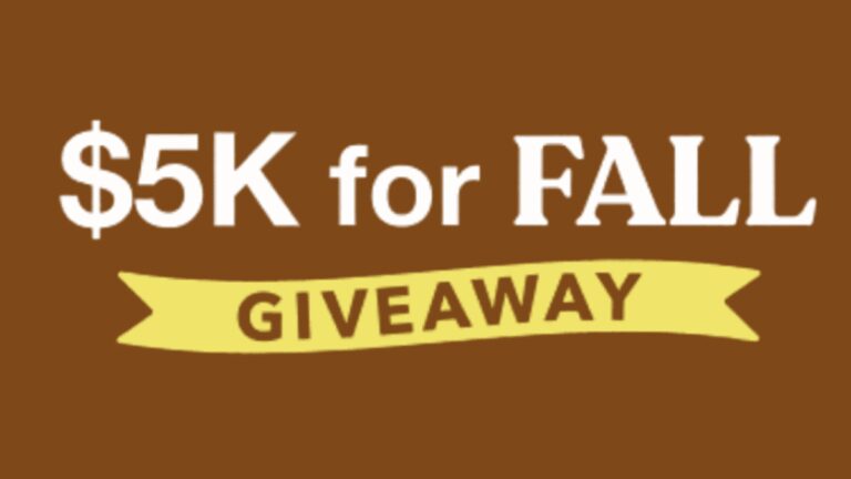 Win $5,000 in the TLC® Fall Giveaway!