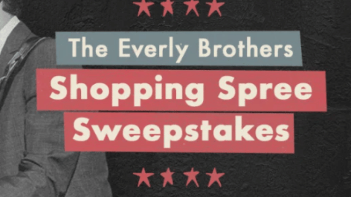 Win Exciting Prizes with the Everly Brothers Sweepstakes!