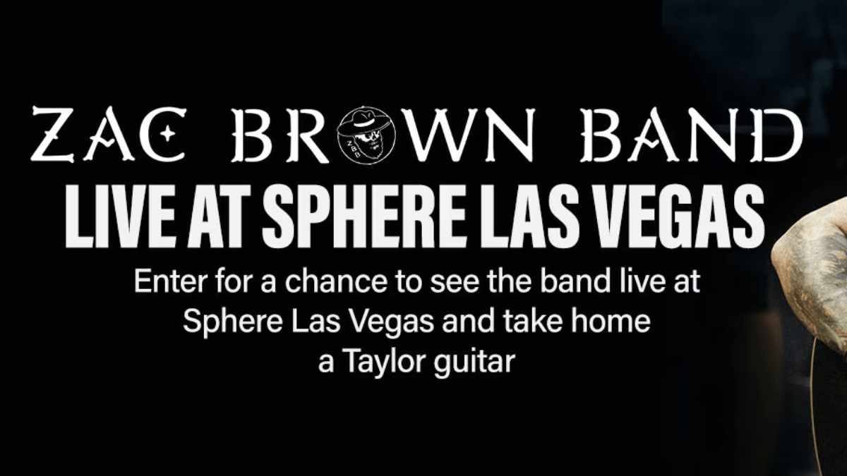 Guitar Center's Zac Brown Band Sweepstakes: Win a Trip and More!