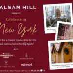 Balsam Hill Celebrate in New York Sweepstakes