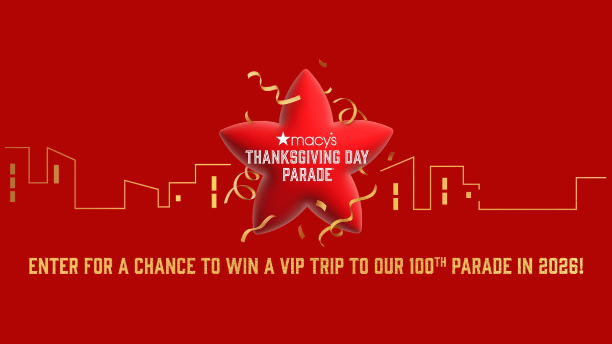 Macy's 100th Parade Sweepstakes: Win a Trip to NYC!