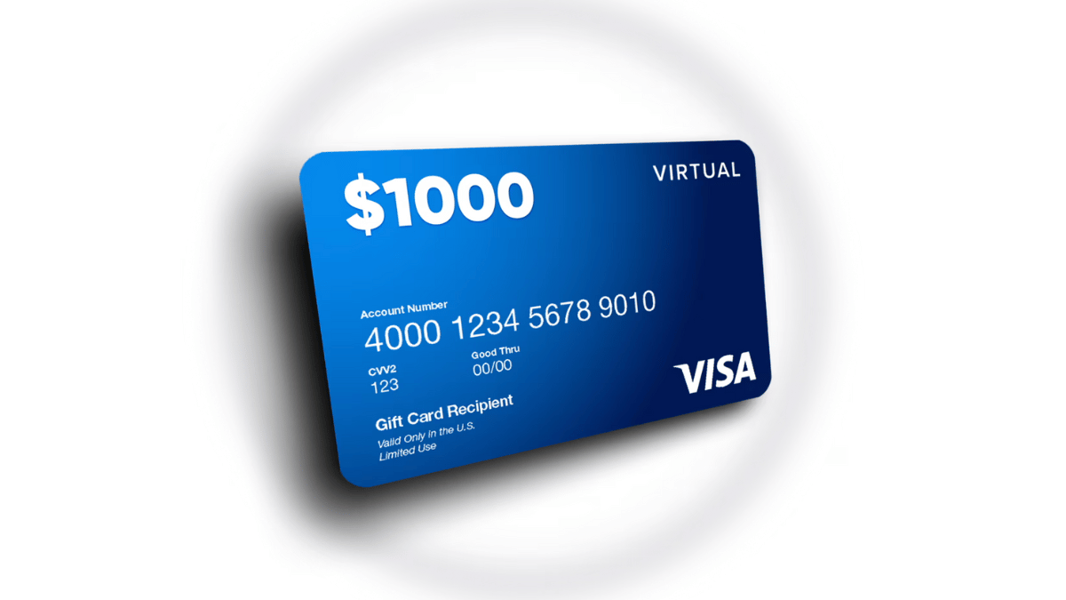 Black Friday Giveaway: Win a $1,000 Visa Gift Card