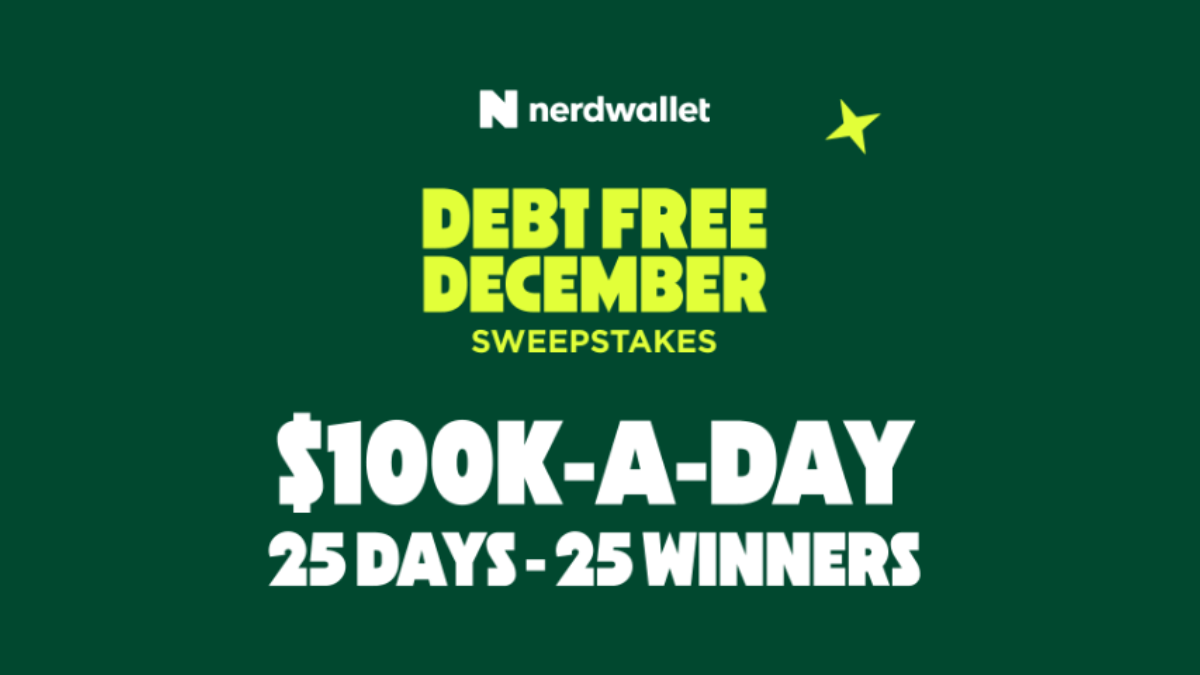 Debt Free December Sweepstakes: Win $100,000 Daily!