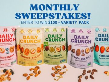 Daily Crunch December  Sweepstakes