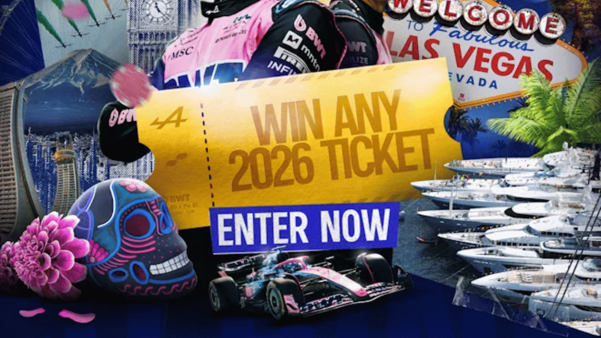 Win a Golden Ticket to Formula One Excitement!